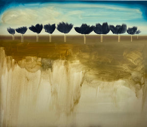 Shane Townley- "BLEND" 60"x72" Contemporary Landscape Art