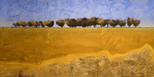 Load image into Gallery viewer, &quot;Gold Land&quot; LIMITED EDITION OF 10  36&quot;X72&quot;   by Townley  2021  Shipped ready to Hang  $2000
